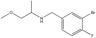 [(3-bromo-4-fluorophenyl)methyl](1-methoxypropan-2-yl)amine