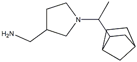 [1-(1-bicyclo[2.2.1]hept-2-ylethyl)pyrrolidin-3-yl]methylamine Structural