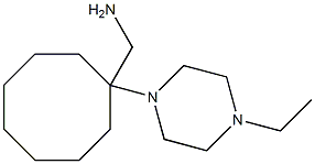 [1-(4-ethylpiperazin-1-yl)cyclooctyl]methylamine