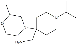 [1-isopropyl-4-(2-methylmorpholin-4-yl)piperidin-4-yl]methylamine