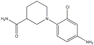 1-(4-amino-2-chlorophenyl)piperidine-3-carboxamide