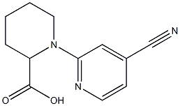 1-(4-cyanopyridin-2-yl)piperidine-2-carboxylic acid