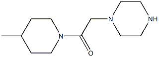 1-(4-methylpiperidin-1-yl)-2-(piperazin-1-yl)ethan-1-one