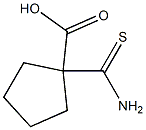 1-(aminocarbonothioyl)cyclopentanecarboxylic acid