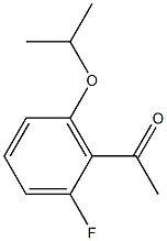 1-[2-fluoro-6-(propan-2-yloxy)phenyl]ethan-1-one