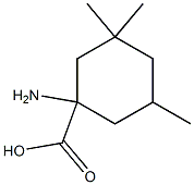 1-amino-3,3,5-trimethylcyclohexanecarboxylic acid Structural