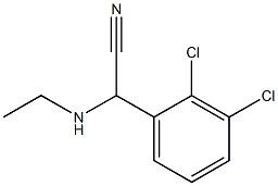 2-(2,3-dichlorophenyl)-2-(ethylamino)acetonitrile
