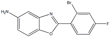 2-(2-bromo-4-fluorophenyl)-1,3-benzoxazol-5-amine