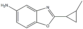 2-(2-methylcyclopropyl)-1,3-benzoxazol-5-amine Structural