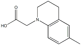 2-(6-methyl-1,2,3,4-tetrahydroquinolin-1-yl)acetic acid Structural