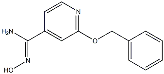 2-(benzyloxy)-N'-hydroxypyridine-4-carboximidamide