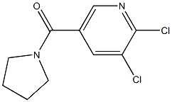 2,3-dichloro-5-(pyrrolidin-1-ylcarbonyl)pyridine