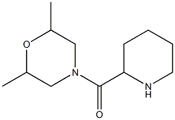 2,6-dimethyl-4-(piperidin-2-ylcarbonyl)morpholine