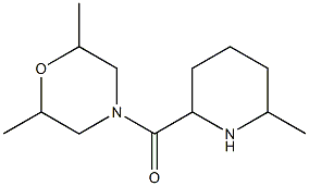 2,6-dimethyl-4-[(6-methylpiperidin-2-yl)carbonyl]morpholine