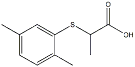 2-[(2,5-dimethylphenyl)thio]propanoic acid