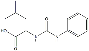 2-[(anilinocarbonyl)amino]-4-methylpentanoic acid