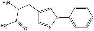 2-amino-3-(1-phenyl-1H-pyrazol-4-yl)propanoic acid