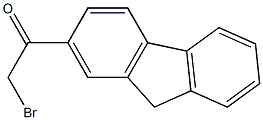 2-bromo-1-(9H-fluoren-2-yl)ethan-1-one Structural