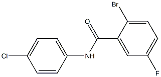 2-bromo-N-(4-chlorophenyl)-5-fluorobenzamide