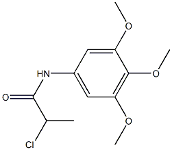 2-chloro-N-(3,4,5-trimethoxyphenyl)propanamide