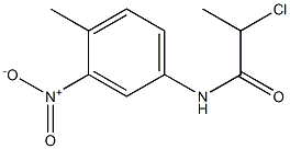 2-chloro-N-(4-methyl-3-nitrophenyl)propanamide