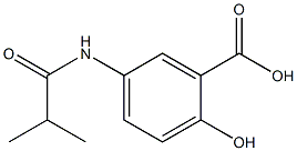 2-hydroxy-5-(isobutyrylamino)benzoic acid