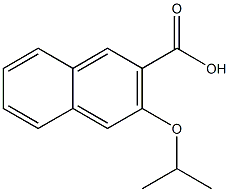 3-(propan-2-yloxy)naphthalene-2-carboxylic acid Structural