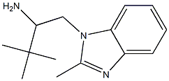 3,3-dimethyl-1-(2-methyl-1H-1,3-benzodiazol-1-yl)butan-2-amine