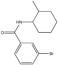 3-bromo-N-(2-methylcyclohexyl)benzamide Structural