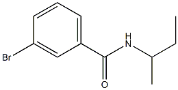 3-bromo-N-(sec-butyl)benzamide Structural