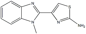 4-(1-methyl-1H-benzimidazol-2-yl)-1,3-thiazol-2-amine