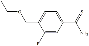 4-(ethoxymethyl)-3-fluorobenzenecarbothioamide