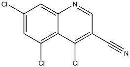 4,5,7-trichloroquinoline-3-carbonitrile