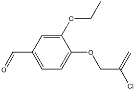 4-[(2-chloroprop-2-enyl)oxy]-3-ethoxybenzaldehyde