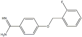 4-[(2-fluorobenzyl)oxy]benzenecarboximidamide