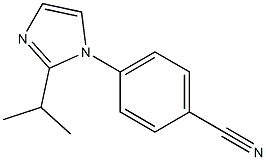 4-[2-(propan-2-yl)-1H-imidazol-1-yl]benzonitrile