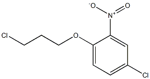 4-chloro-1-(3-chloropropoxy)-2-nitrobenzene Structural