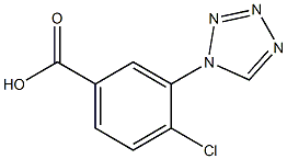 4-chloro-3-(1H-tetrazol-1-yl)benzoic acid