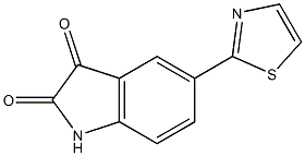 5-(1,3-thiazol-2-yl)-1H-indole-2,3-dione