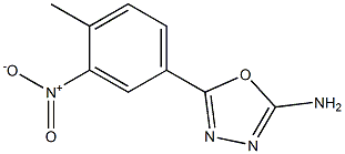 5-(4-methyl-3-nitrophenyl)-1,3,4-oxadiazol-2-amine