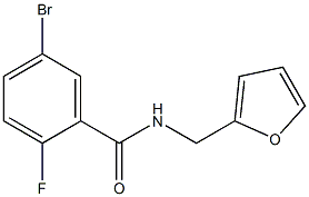 5-bromo-2-fluoro-N-(2-furylmethyl)benzamide