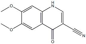 6,7-dimethoxy-4-oxo-1,4-dihydroquinoline-3-carbonitrile