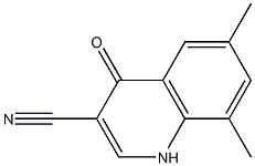 6,8-dimethyl-4-oxo-1,4-dihydroquinoline-3-carbonitrile