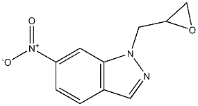 6-nitro-1-(oxiran-2-ylmethyl)-1H-indazole