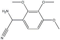 amino(2,3,4-trimethoxyphenyl)acetonitrile Structural