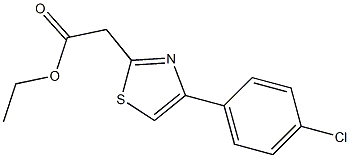 ethyl 2-[4-(4-chlorophenyl)-1,3-thiazol-2-yl]acetate