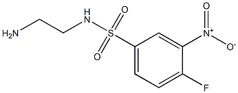 N-(2-aminoethyl)-4-fluoro-3-nitrobenzene-1-sulfonamide