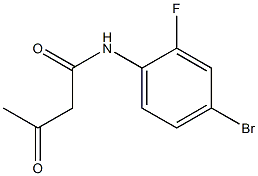 N-(4-bromo-2-fluorophenyl)-3-oxobutanamide