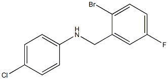 N-[(2-bromo-5-fluorophenyl)methyl]-4-chloroaniline