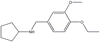 N-[(4-ethoxy-3-methoxyphenyl)methyl]cyclopentanamine